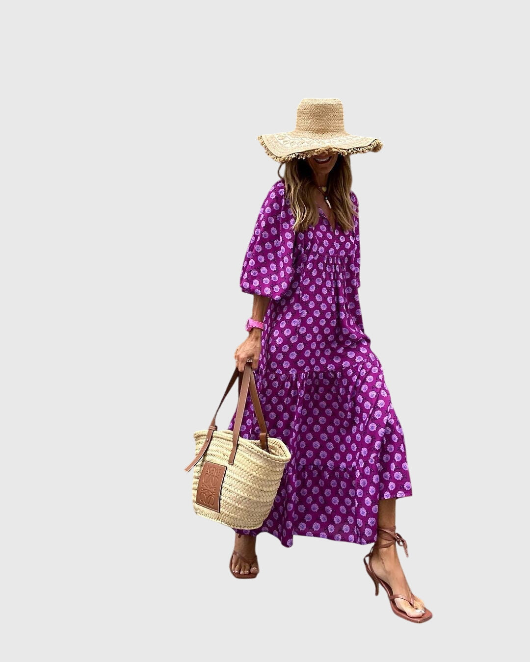Sarah - Boho Maxi Dress