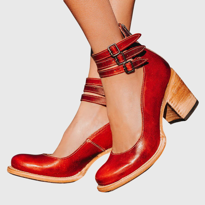 Nina | Elegant and Comfortable Block Heel Sandals