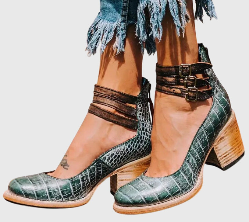 Nina | Elegant and Comfortable Block Heel Sandals