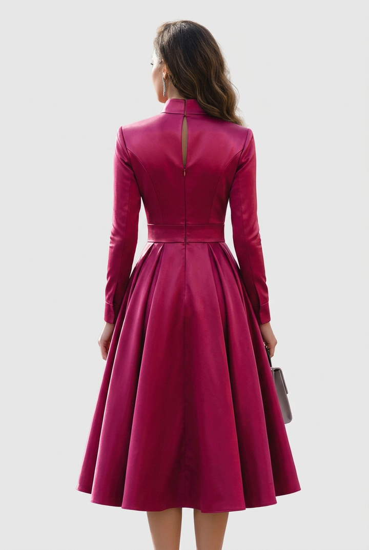 Avelina | V-Neck Midi Dress