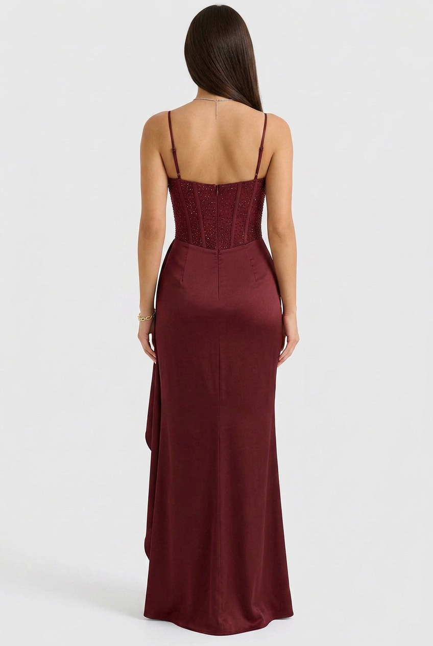 Elara | Sequin Corset Evening Dress