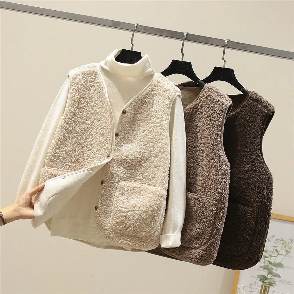 Faye | Luxe Fleece Gilet
