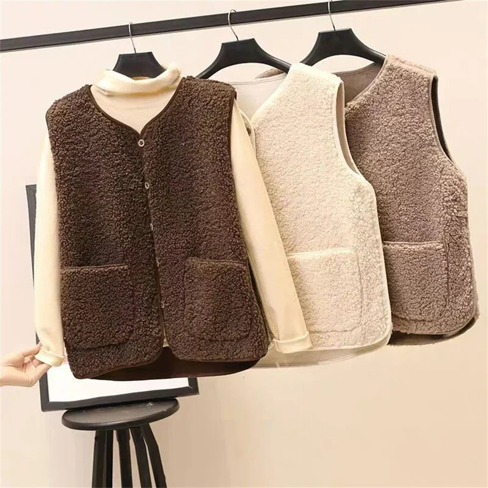 Faye | Luxe Fleece Gilet