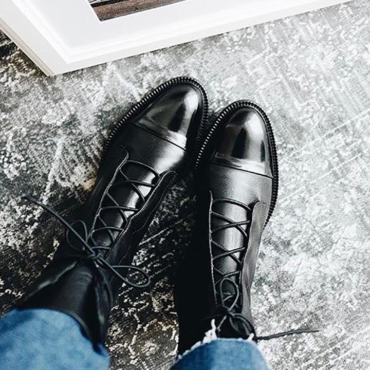 Lisa | Stylish Comfortable Leather Boots