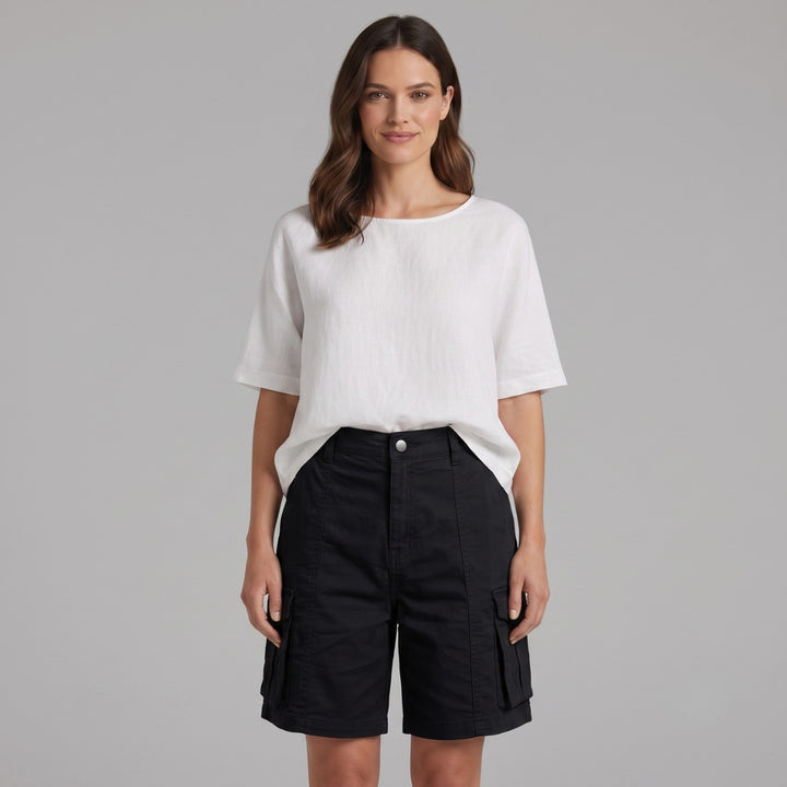 Jenna | Women’s Utility Pocket Cargo Shorts