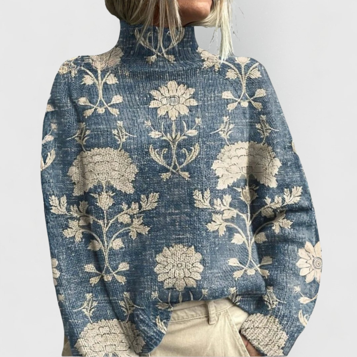 Centenia | Elegant Roll Neck Jumper