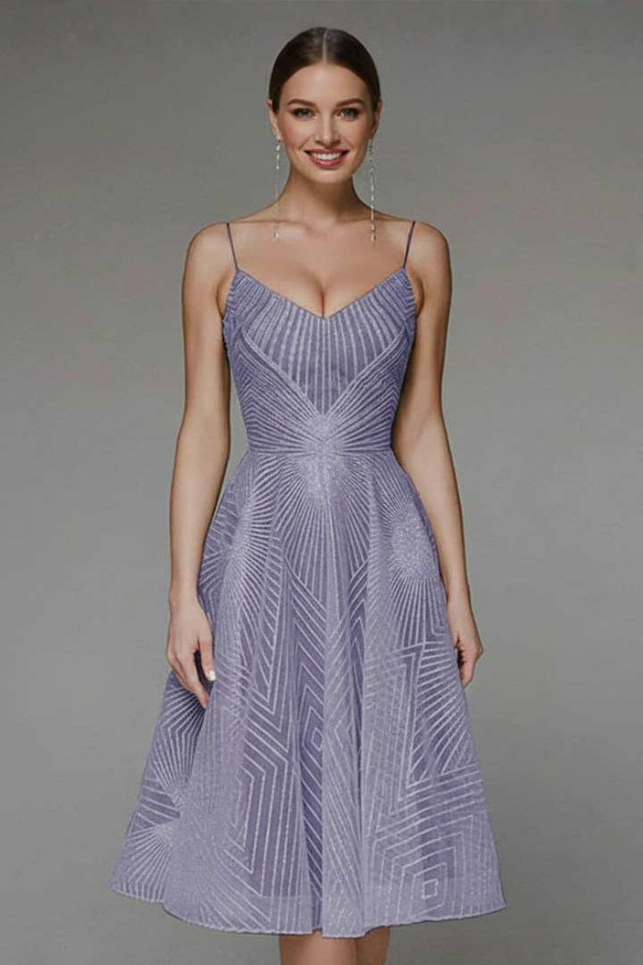 Faith | Women’s Spaghetti-Strap A-Line Midi Dress