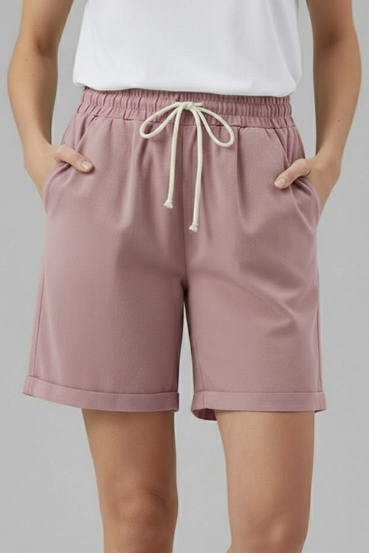 Faith | Women’s Shorts with Drawstring Waist and Pockets
