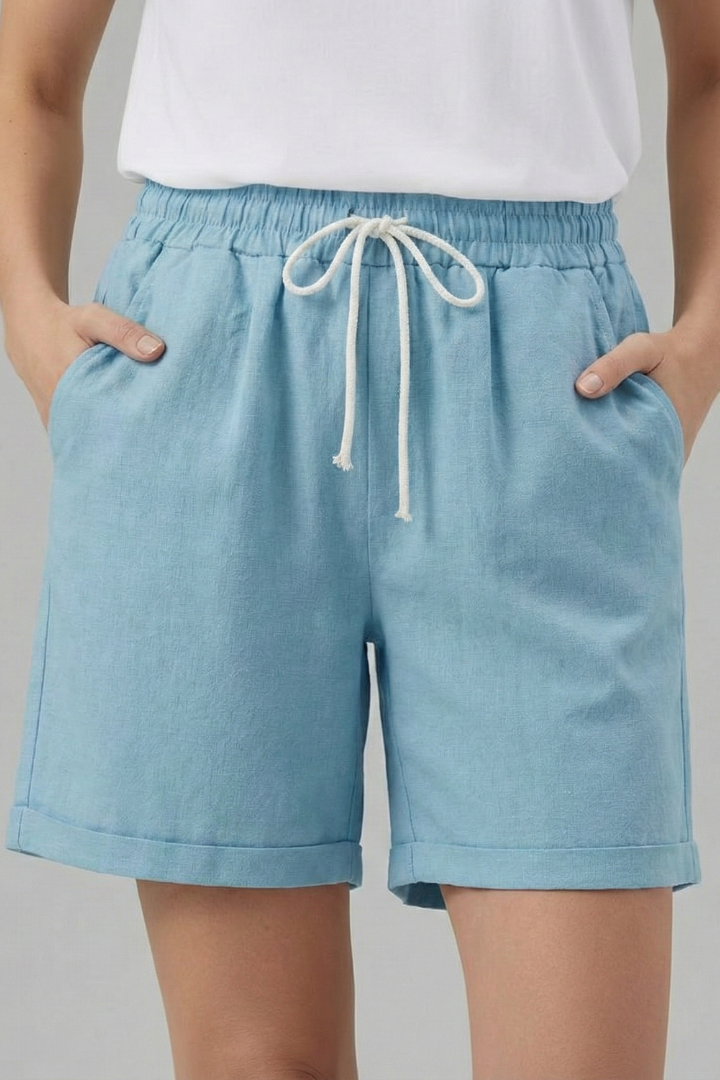 Faith | Women’s Shorts with Drawstring Waist and Pockets