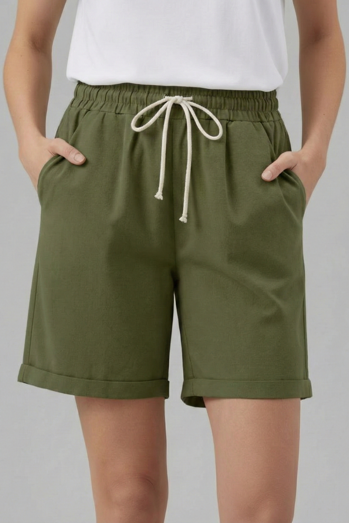 Faith | Women’s Shorts with Drawstring Waist and Pockets