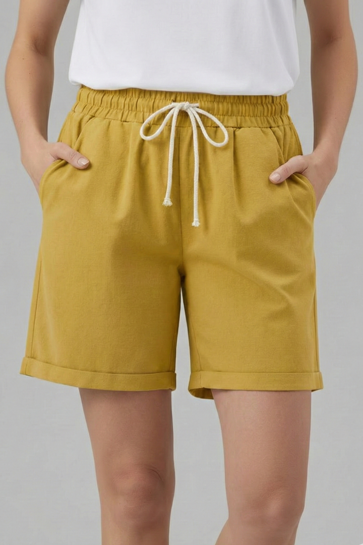 Faith | Women’s Shorts with Drawstring Waist and Pockets