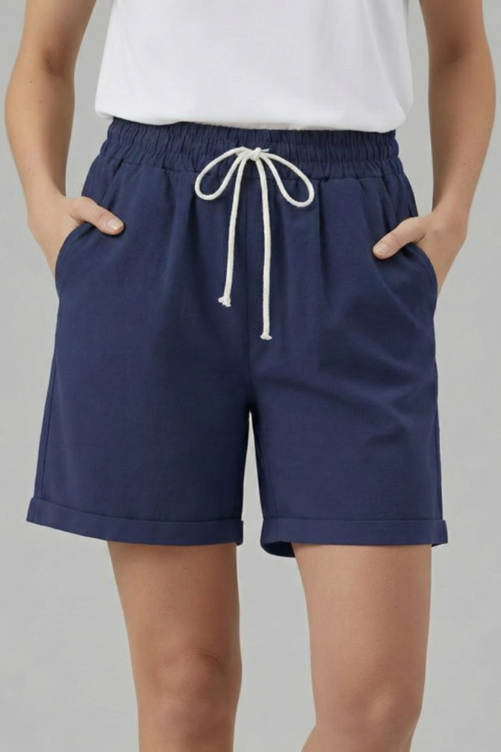 Faith | Women’s Shorts with Drawstring Waist and Pockets