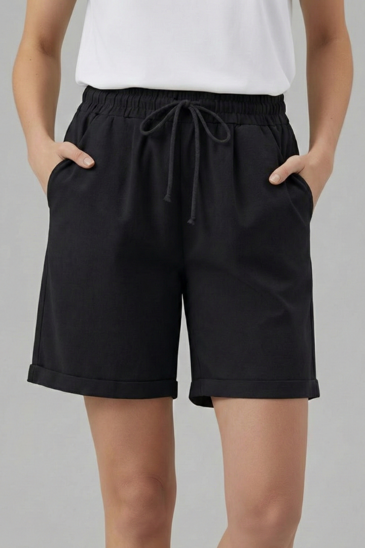 Faith | Women’s Shorts with Drawstring Waist and Pockets