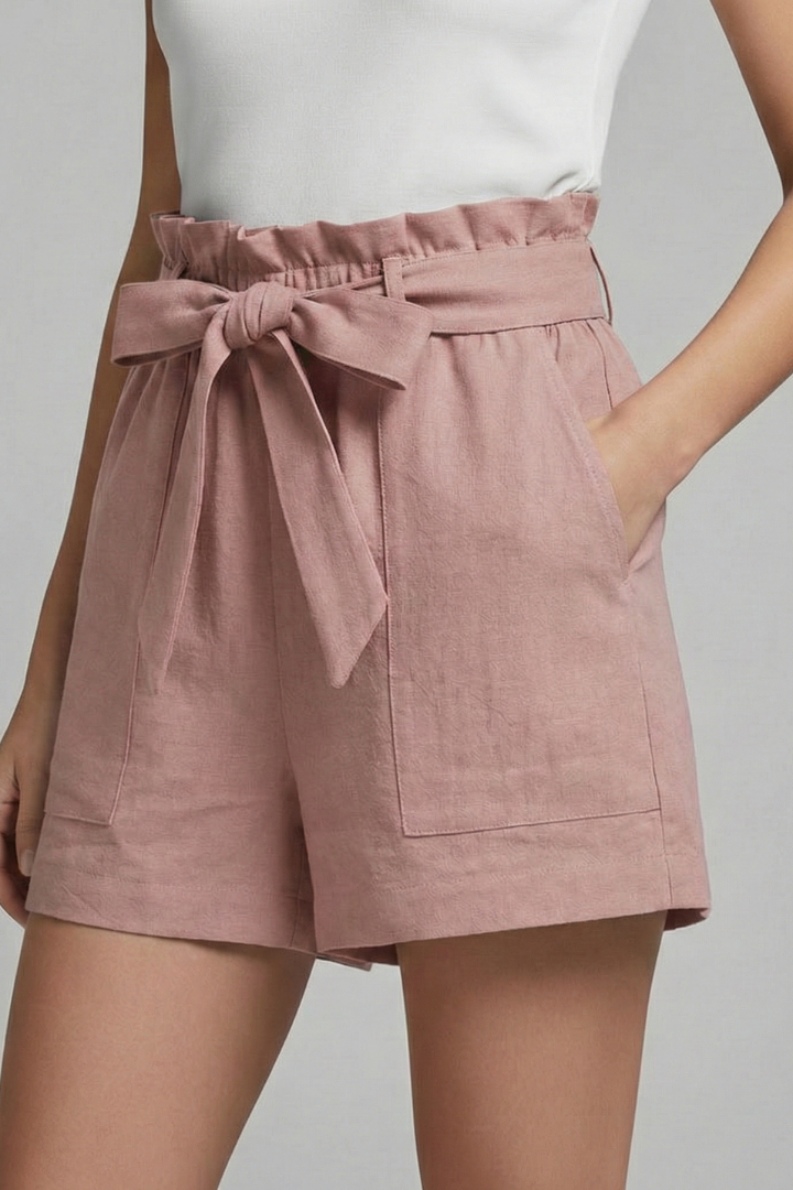 Dakota | Women’s Shorts with Tie Waist and Pockets
