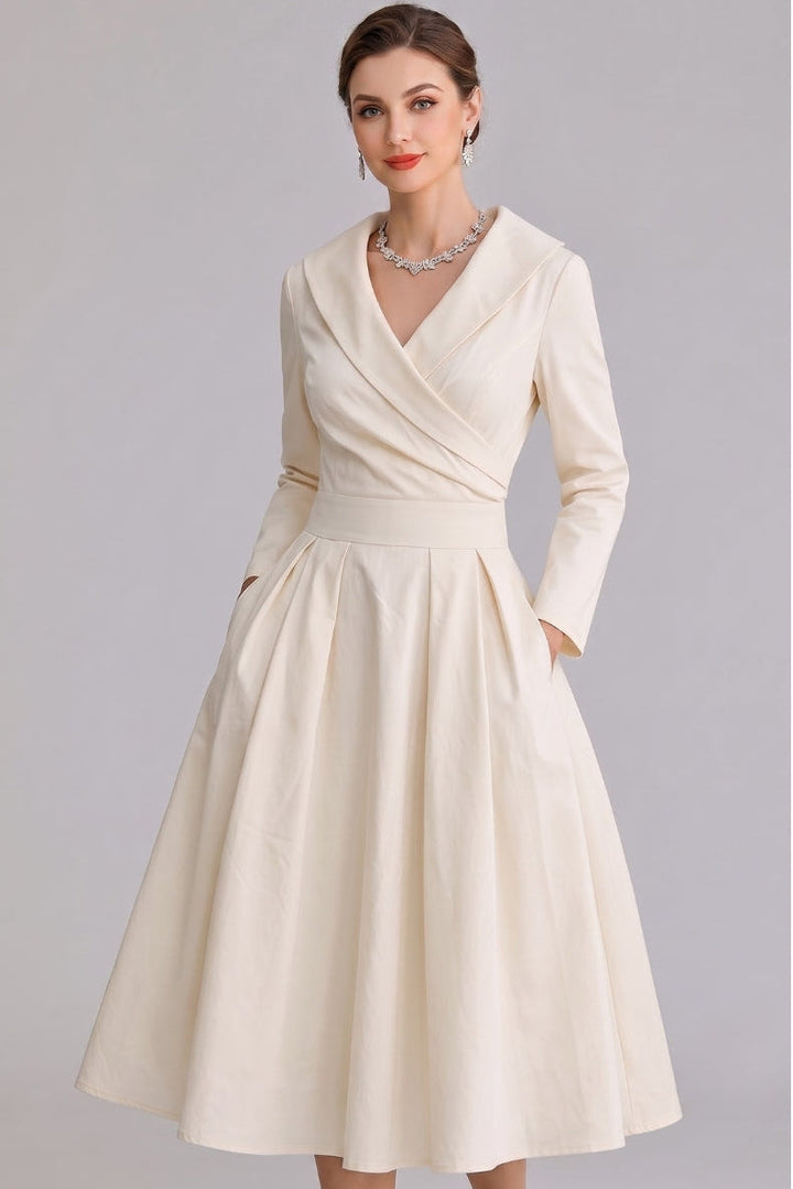 Yan | Elegant Midi Dress