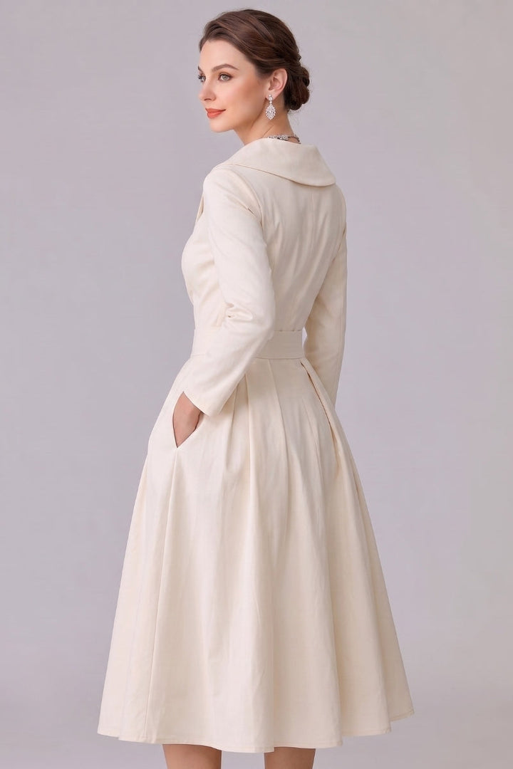 Yan | Elegant Midi Dress