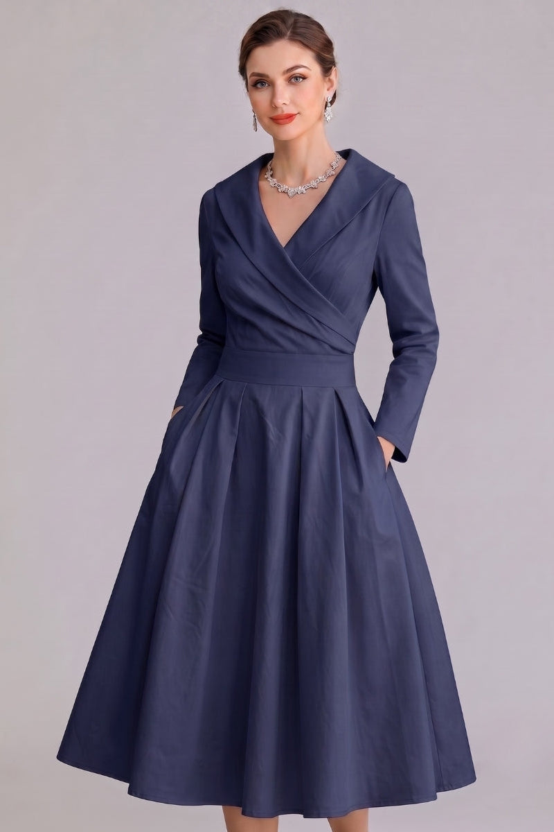 Yan | Elegant Midi Dress