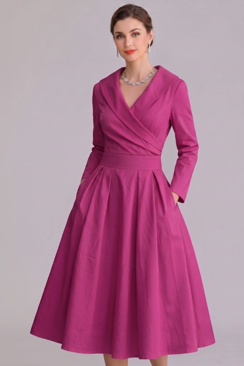 Yan | Elegant Midi Dress
