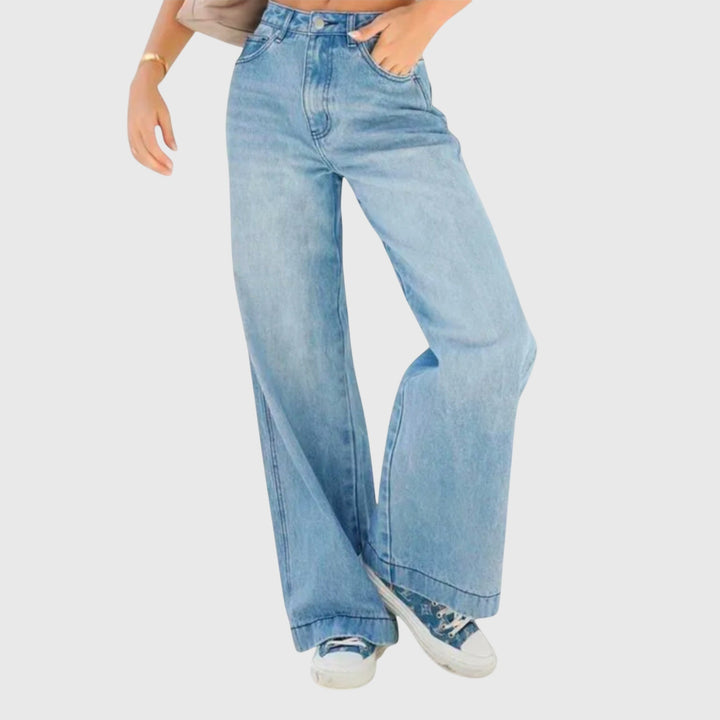 Kayla | Women’s Casual Baggy Denim Trousers