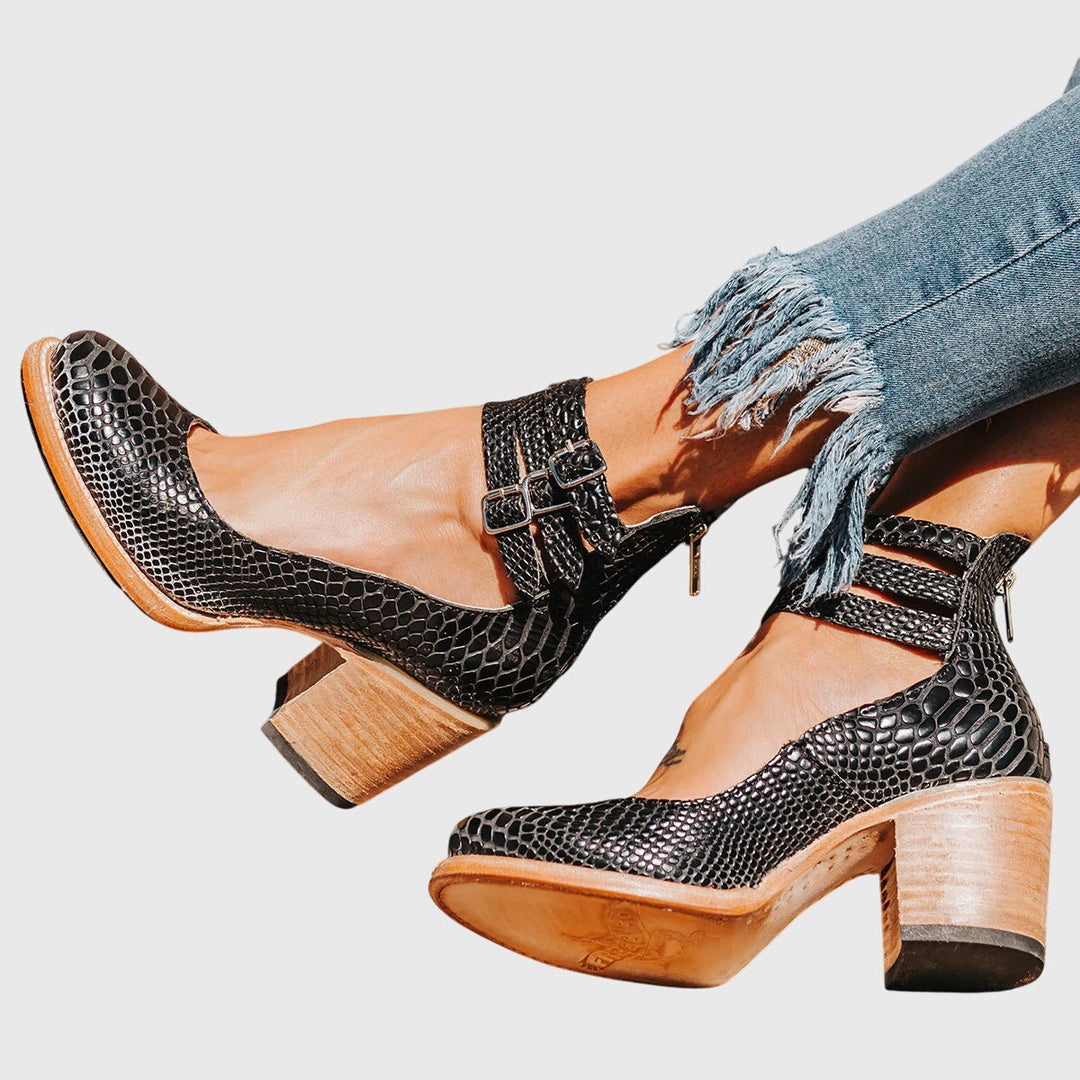 Nina | Elegant and Comfortable Block Heel Sandals