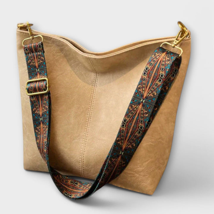 Rose | Women’s Shoulder Bag With Unique Strap